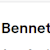 Bennett