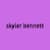 skyler bennett