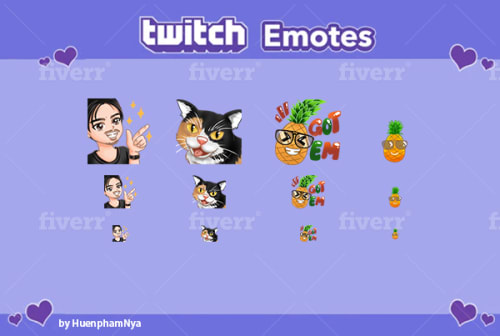 Huenphamnya Illustration Graphics For Streamers Fiverr