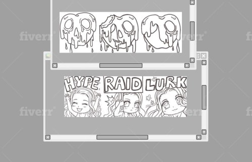 Huenphamnya Illustration Graphics For Streamers Fiverr