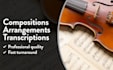 compose, arrange and transcribe music