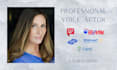 record professional american english female voice over