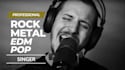 be your powerful male singer, pop rock metal or edm vocals