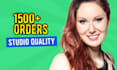 produce a professional female german voice over