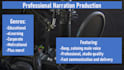 do voice over for your narration, animation, or commercial