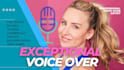 record a professional female voice over