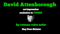 record a david attenborough voice over