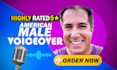 be your professional american male voice over and voice actor