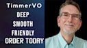 record a friendly american male commercial voice over