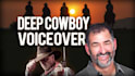 do deep western texas real human cowboy voice