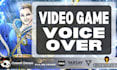 do female video game voice over, cartoon animation character voice acting