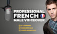 record a professional french voice over