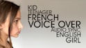 record a young female teen voice over in french or english