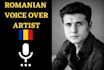 do professional male voiceover in romanian in max 3 hours