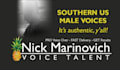 record your script with an authentic southern us accent