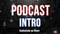 produce professional podcast intro
