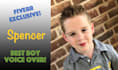 record an amazing child boy voice over