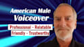 record a professional american english male voice over for any project