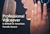 professionally record american accent female voiceover
