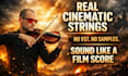 record emotional cinematic string quartet for your song