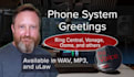 record your business phone greeting or voicemail