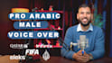record an arabic male voice over