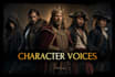 voice a video game or animation character