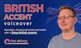 record a deep british accent voice over