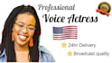 record a professional american female voiceover
