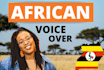 record a professional east african female voiceover