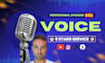 record a professional male spanish voice over