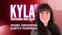 record an american female voice over in english