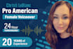 record an american female voice over