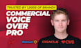 record an american male english commercial voice over