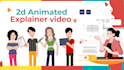 professional 2d animated explainer video for your business