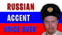 record a voiceover with a russian accent