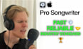 be your singer, songwriter or vocalist for your song