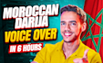 record a moroccan darija arabic voice over
