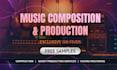 compose and produce original music from scratch with pro mixing and mastering