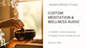 compose exclusive meditation music and relaxing soundscapes