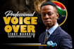 record a south african male voice over