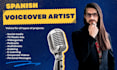 record a professional male spanish voice over