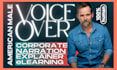 record an elearning american male voice over
