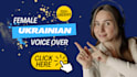 record a professional ukrainian female voiceover