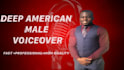 provide a high quality american male voice over