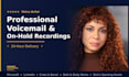record your on hold message and business phone voiceover