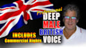record a professional deep male british voice over