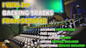 do backing tracks from scratch