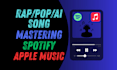 master rap hiphop pop and suno ai songs for spotify