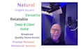be your natural british male voiceover